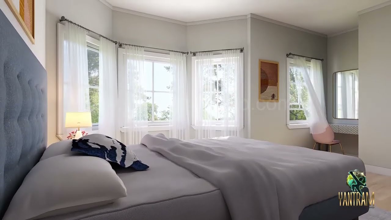 Bringing Your Apartment to Life: 3D Animation Walkthrough for Living, Kitchen, and Bedroom design