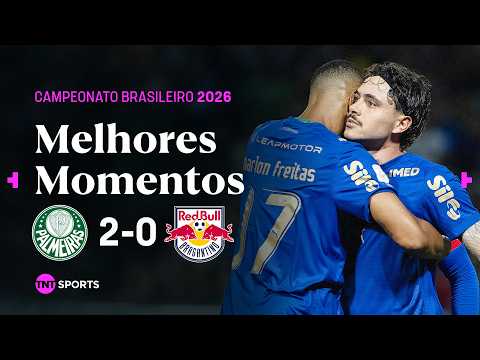 GOLAÇO COLETIVO DÁ A VITÓRIA PARA O VERDE! PALMEIRAS 1X0 RB BRAGANTINO | MELHORES MOMENTOS