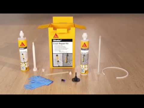 Sikadur® Crack Repair Kit for concrete and solid masonry