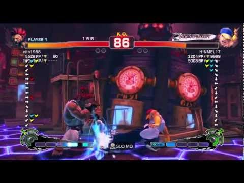 Eita (Akuma) vs HINMEL17 (Yun) AE2012 Endless Matches *720p HD*