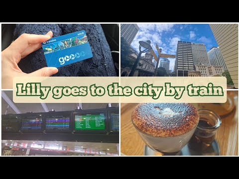 Vá para a cidade comigo de trem! Como é o transporte público na Austrália? 🇦🇺
