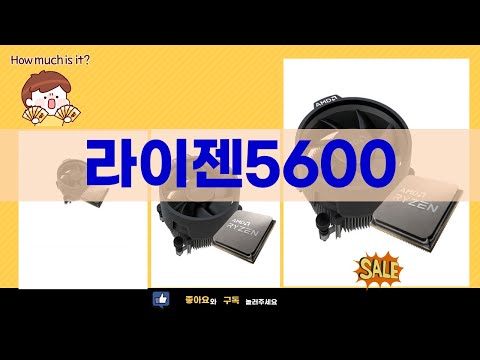 가성비 CPU 끝판왕? 라이젠 5600 시리즈 완벽 비교 분석!
