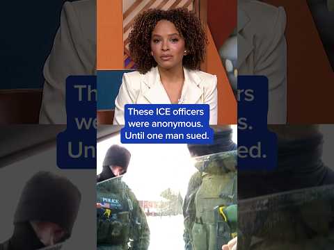 These ICE officers were anonymous. Until one man sued.