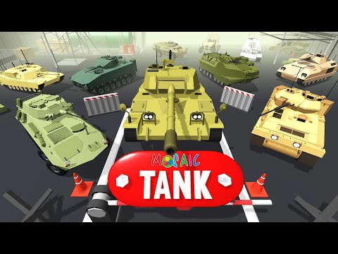 Animated puzzles tank Video