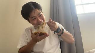 ファミリーマートのとろろそば３０秒チャレンジ