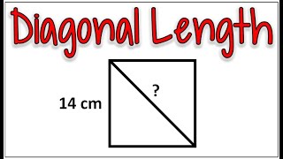 How the Pythagorean Theorem Can Help You Find the Diagonal Length of a Square