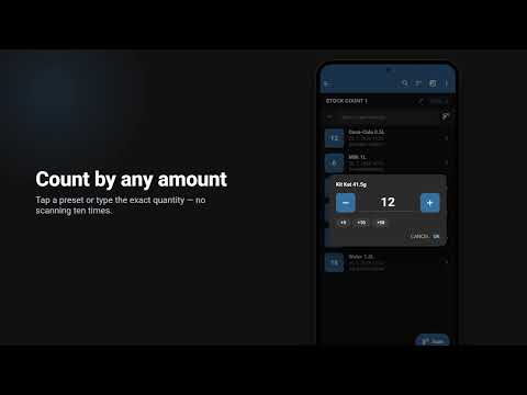 Stock Count: Barcode Counter video thumbnail