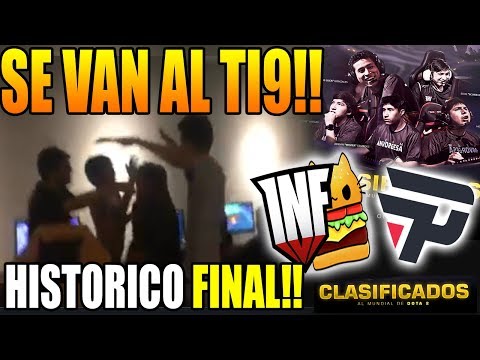 ¡HISTORICO SE VAN AL TI9!! "INFAMOUS vs PAIN GAMING" FINAL TI9 SA DOTA 2