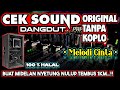 CEK SOUND ORIGINAL DANGDUT MIDEL NULUP AUDIO CRARITY MELODI CINTA TANPA KOPLO ️FULL LIRIK GLER