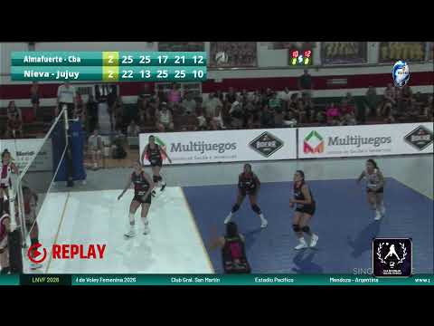 Almafuerte (Córdoba) VS Ciudad de Nieva (Jujuy) - LNVF 2026