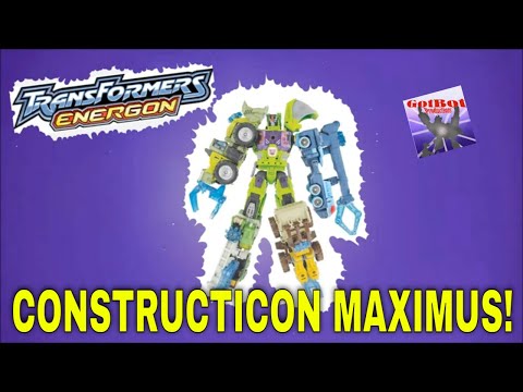 Transformers Energon Constructicon Maximus - GotBot True Review NUMBER 1156