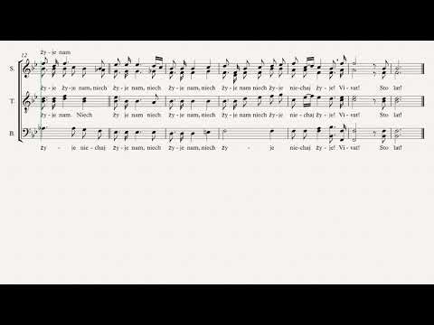 Toast I Score Chór SATB