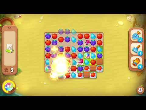 Gardenscapes - Level 56 @Games4Fun ✅