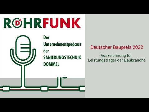 Deutscher Baupreis 2022 – Auszeichnung für Leistungsträger der Baubranche