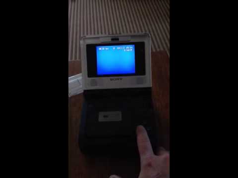 Sony GV-D1000 demonstration