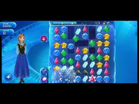 Frozen Free Fall - Level 161 - 170 Elsa Castle in Olaf frozen ice