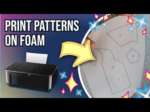 How to transfer patterns to cosplay foam