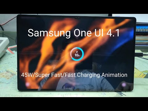 Samsung One UI 4, All Charging Animation.
