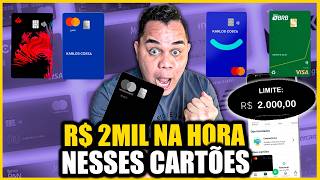 🔥 NOVO Buscador de CARTÃO de CRÉDITO Explodindo APROVAÇÃO que Libera LIMITE na HORA com SCORE BAIXO