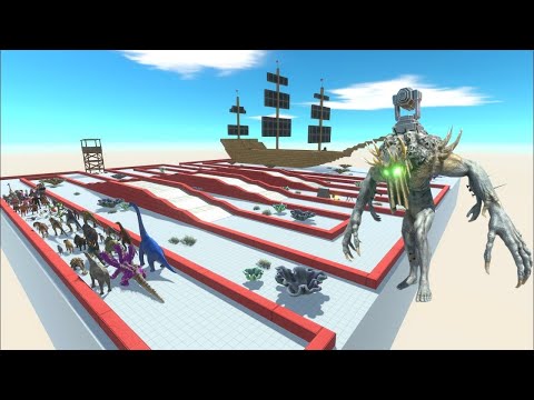 ESCAPE FROM ALIEN JET SCOURGE #2 - ARBS - Animal Revolt Battle Simulator