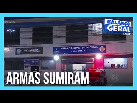 Polícia investiga sumiço de 26 armas de base da guarda municipal de Cajamar (SP)