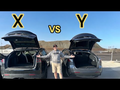 Tesla Model X vs Model Y | 3rd Row Comparison