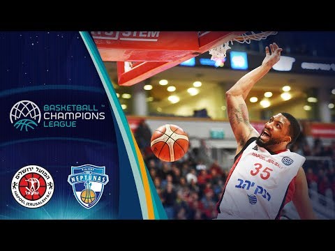 Hapoel Jerusalem v Neptunas Klaipeda - Full Game - Rd. of 16 - Basketball Champions League 2018-19