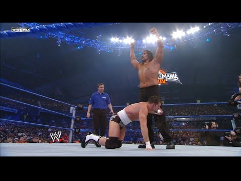 Kane & Jamie Noble vs Chuck Palumbo & The Great Khali: WWE SmackDown March 14, 2008 HD