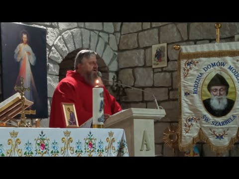 Charbel TV-Transmisja Mszy Świętej,godz.19.30-Florencja 19.10.2021