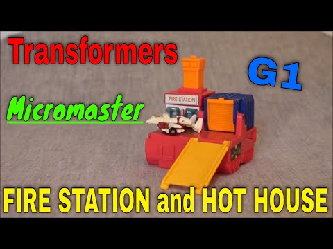 Transformers G1 Micromaster Fire Station and Hot House - GotBot True Review NUMBER 565