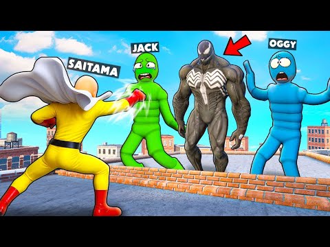 Overgrowth: SAITAMA vs Player Oggy And Jack With Venom