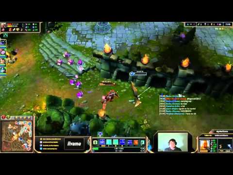 Scarra plays Kayle vs Zed mid lane