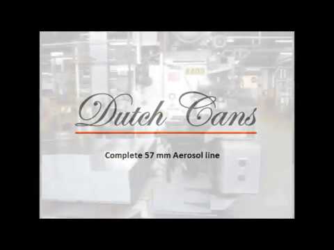 Dutch Cans - Complete 57 mm Aerosol manufacturing line