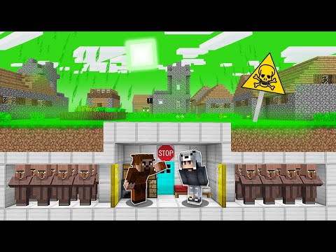 ASİT YAĞMURUNA KARŞI %100 GÜVENLİ SIĞINAK! 😱 - Minecraft