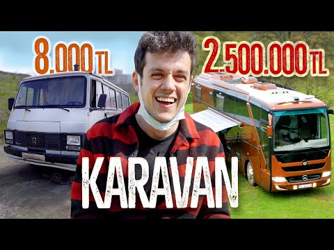 8.000 TL KARAVAN vs. 2.500.000 TL KARAVAN (#SonradanGörme)