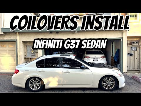 Coilovers Install | Infiniti G37