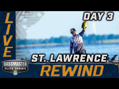 2022 Bassmaster LIVE at St. Lawrence River - Day 3 (SATURDAY)
