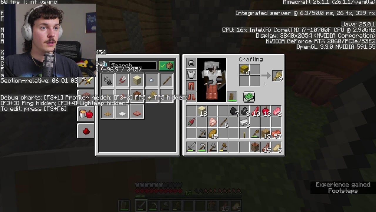 MINECRAFT HARDCORE - STREAM 2