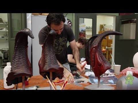 CHILDHOOD'S END - MAKEUP FX - Sculpting & Painting - Creature Suit