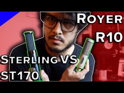 Royer R10 vs Sterling ST170 - BUDGET RIBBON MIC SHOOTOUT (Guitar demo)