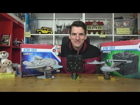 Die ersten Star Trek-Sets sind nun lieferbar! BlueBrixx® Pro Midsize Enterprise & Borg Cube