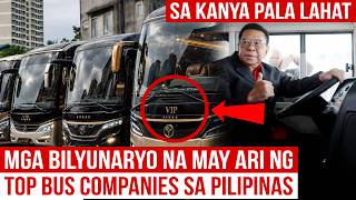 Billionaire Owners ng Top Bus Companies sa Pilipinas | Kaya pala sila yumaman | Mister Di