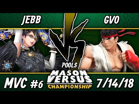 MVC Smash 4 - GVO (Ryu) Vs. AF| JeBB (Bayonetta) - WiiU Singles Wave A Pools