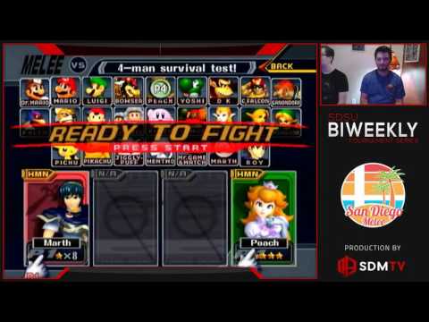 SDSU Biweekly 66 - Full Stream - SSBM Smash Melee