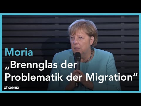 Moria: Angela Merkel zur Aufnahme von Flüchtlingen aus dem Lager