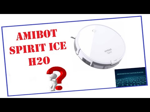 🤖 ROBOT ASPIRADOR y FRIEGASUELOS AMIBOT SPIRIT ICE H2O | AMAZON 🏠