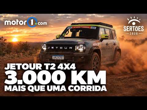 JETOUR T2 4X4: 9 dias, 3.000 km E o que vivemos no Rally dos Sertões