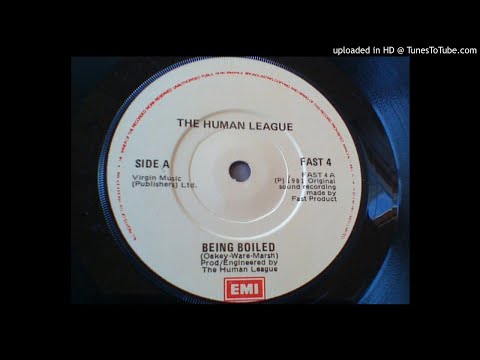 The Human League ‎- Being Boiled (12" ᴡʜɪᴛᴇʟᴀʙᴇʟ)