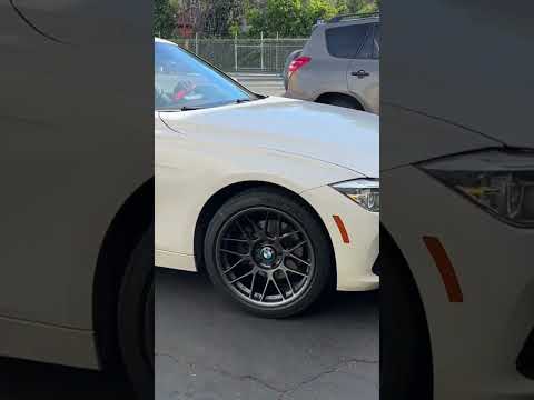 F30 on Apex Arc 8 & Michelin Pilot Sports 4s #bmw #f30 #apex #apexwheels