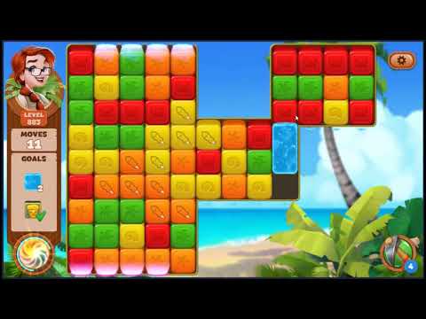 Lost Island Blast Adventure Level 883 - NO BOOSTERS 🏝️ | SKILLGAMING ✔️